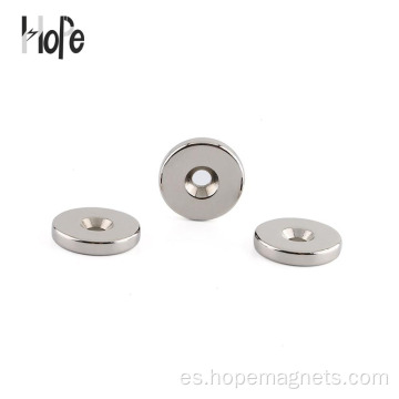 Anillo permanente ndfeb neodymium magnet magnético para relevos